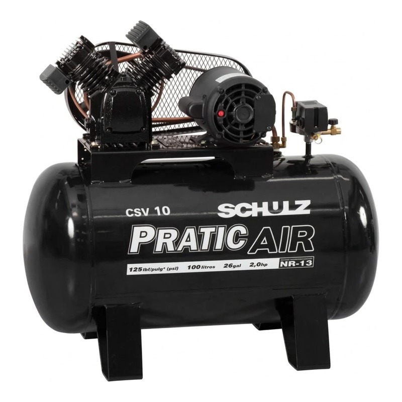 Compressor Schulz Pratic Air CSV 10 (125psi)